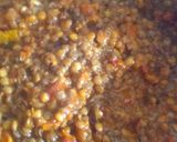 A picture of step 4 of Masoor dal Amati.