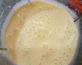 A picture of step 2 of Mango pannacotta smoothie.