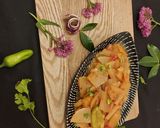 A picture of step 6 of Shajum ki Bhujia.