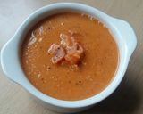 A picture of step 4 of Vickys Red Lentil & Bacon Soup, GF DF EF SF NF.