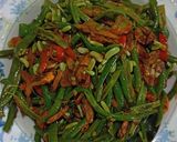 Foto langkah ke 4 dari resep Kacang panjang sambel embe khas bali simpel.