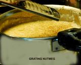 A picture of step 1 of Sweet Pongal.