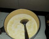 A picture of step 2 of Daliya or lapsi.