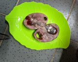 Foto langkah ke 1 dari resep 5 | Grilled Cakalang with mushroom sauce.