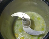 A picture of step 3 of Lime extract.