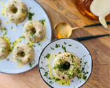 Foto del paso 6 de la receta: Donut salado 🫒 🥔 🧅 🍀