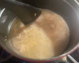 A picture of step 2 of Korean Tteokguk for lunar new year 🐰🇰🇷✨.