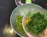 A picture of step 2 of Hara Bhara kabab.