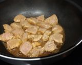 A picture of step 4 of Stir Fried Chicken with Purple Sprouting Broccoli.