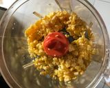 Foto langkah ke 3 dari resep Mpasi 6month jagung manis mix bayam and tomat with kaldu sapi + evo.