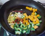 Stir Fried Bitter Gourd or Karela and Pumpkin recipe step 1 photo