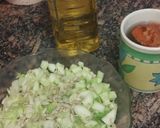 Foto del paso 1 de la receta: Ensalada vegan con salsa ranch vegana