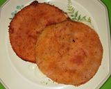Foto del paso 6 de la receta: Jamón y queso empanisado (milanesa de jamón)
