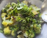 A picture of step 6 of Broccoli Soup.