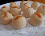 A picture of step 6 of Lemon Kacha Golla/ Pranhara (with Candied Lemon Peels).
