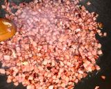 Tejszínes-fokhagymás-sonkás tészta gluténmentesen recept fázis 3 fotója