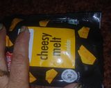 A picture of step 2 of Cheddar garlic cheese toast.