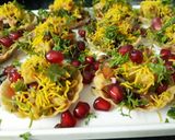 A picture of step 5 of Canapes Chaat.