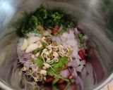 A picture of step 1 of High protein crispy tasty paneer sprouts tikki.
