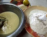 A picture of step 1 of Golden citrus crunch cookies.