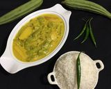 A picture of step 7 of Dudh Jhinge / Milky Ridge Gourd.