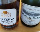 A picture of step 2 of Cava Sangria.