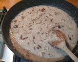 Zabkása gombával és hagymával recept fázis 3 fotója