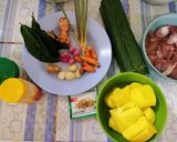 Foto langkah ke 1 dari resep Ungkep tahu, tempe, ati dan empela ayam.