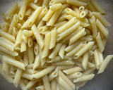 Foto del paso 1 de la receta: Pasta con alcaparras y burrata