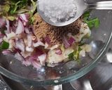 A picture of step 5 of Boil aloo besan ka pakoda.