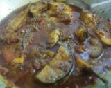 A picture of step 6 of Aachari baingan.