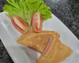 Foto del paso 3 de la receta: Omelette de jamón y queso