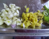பிந்தி மசாலா(Bindi masala recipe in tamil) ரெசிபி ஸ்டேப் 2 புகைப்படம்