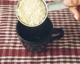A picture of step 1 of Masala Oatmeal In A Mug | Porridge Recipe.