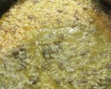 A picture of step 5 of Saffron and sausage risotto.