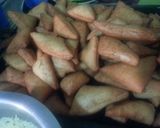 A picture of step 6 of Coconut Mahamri# author Marathon contest #.