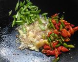 Foto langkah ke 1 dari resep Tumis cumi asin pete rawit.