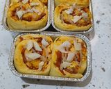 Foto langkah ke 6 dari resep Roti Pizza Tanpa Ulen (Eggless).