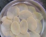 A picture of step 2 of Aloo bhajiya.