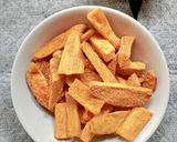 Foto langkah ke 4 dari resep Singkong Goreng Rasa Jagung Bakar.