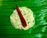A picture of step 3 of Chanar Paturi (Paneer / Cottage Cheese cooked in Banana Leaf).