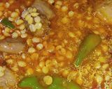 A picture of step 6 of Chicken With Daal Chaana.