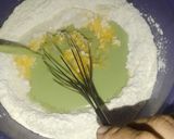 Foto langkah ke 3 dari resep Muffin jagung matcha.