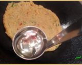 A picture of step 4 of Rice Chilla.
