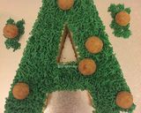 Foto langkah ke 6 dari resep Letter Cake (Tema Bola).