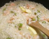 A picture of step 4 of Prawn and asparagus risotto.