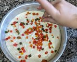 A picture of step 9 of Malai cake.