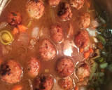 Foto del paso 5 de la receta: Albóndigas con salsa de chocolate