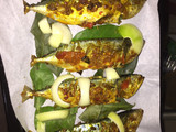 Ikan kembung oven pedas