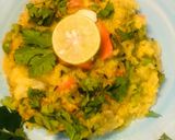 A picture of step 4 of Little Millet Vegetable khichadi.